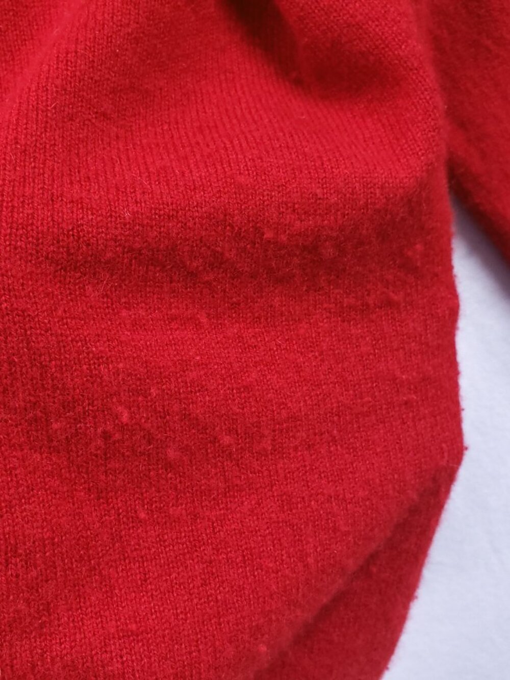 Charter Club 2 Ply 100% Cashmere Sweater Size XL Pullover Turtleneck Red Preppy - Picture 9 of 12